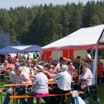 Voller Platz bei traumhaften Wetter